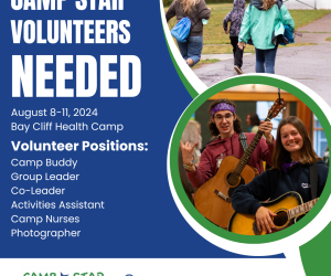 2024 Camp STAR Volunteer Application Now Available!